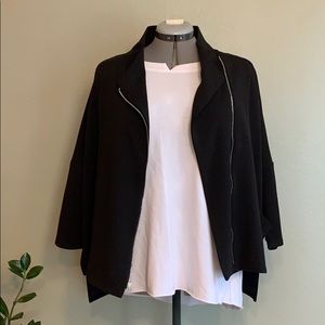 Comfy USA, black lightweight moto jacket